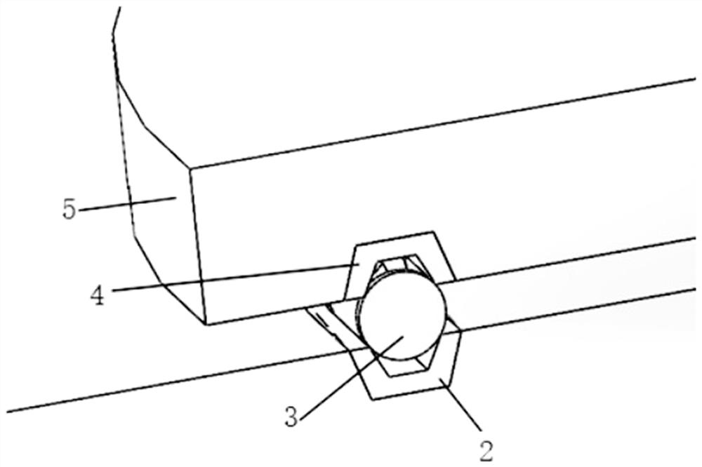 High-temperature-resistant ceramic coating graphite tray assembly