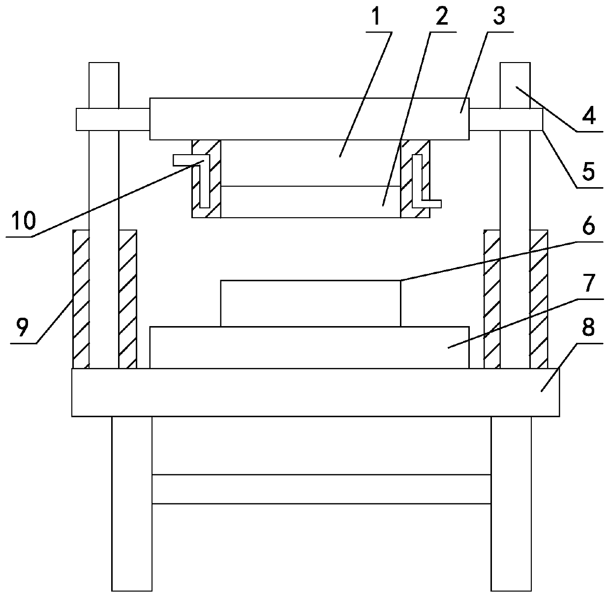 Quick-opened injection mold for plastic gear