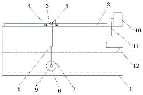 Roller-type rubber tube cooling system