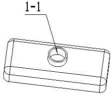 Whirlwind type oil-gas separator having self-sealing oil return structure