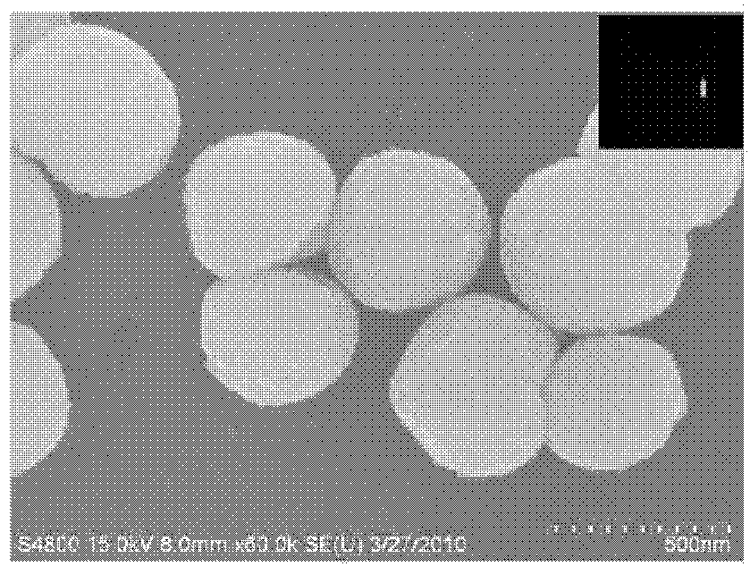 Method for preparing nano zinc gallate with blue fluorescence