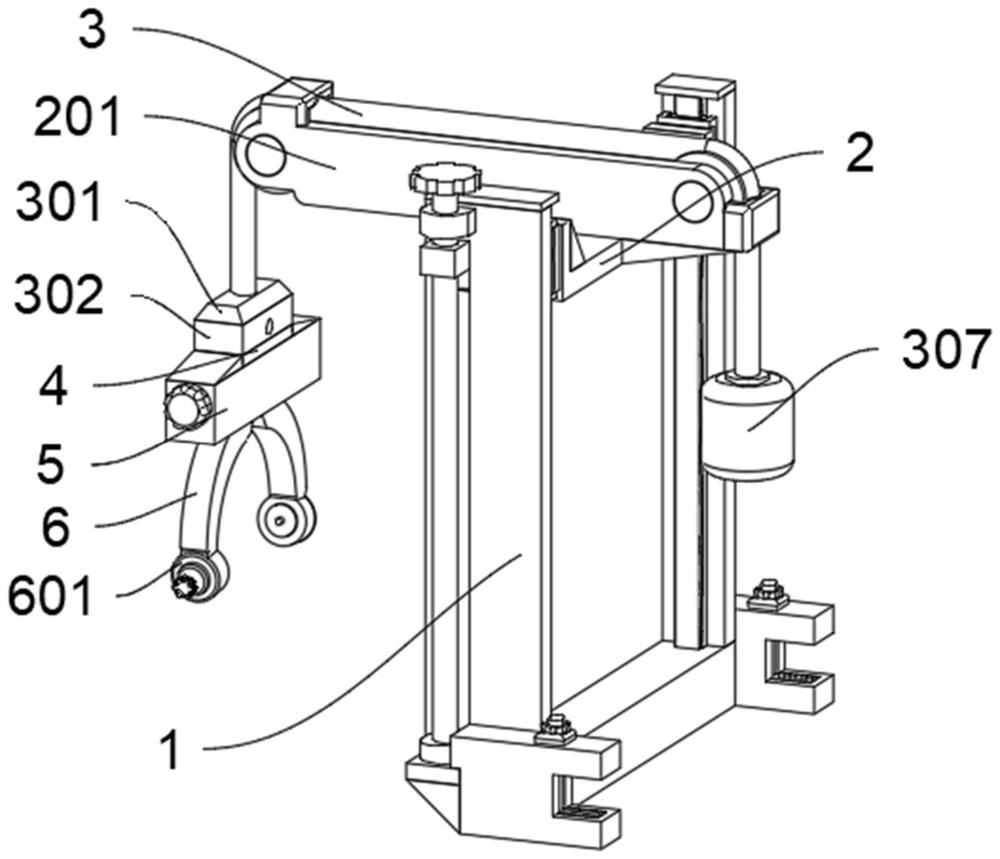 Head pelvic ring traction frame