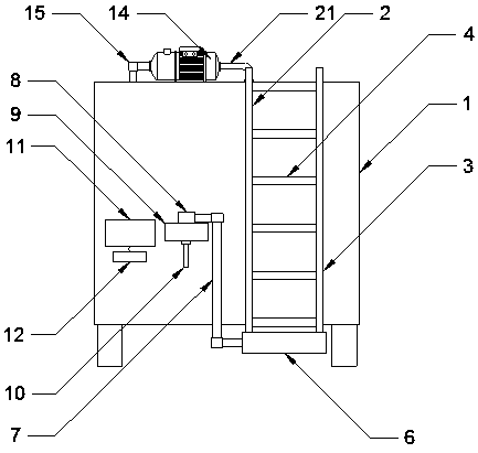 Tank truck sampling device