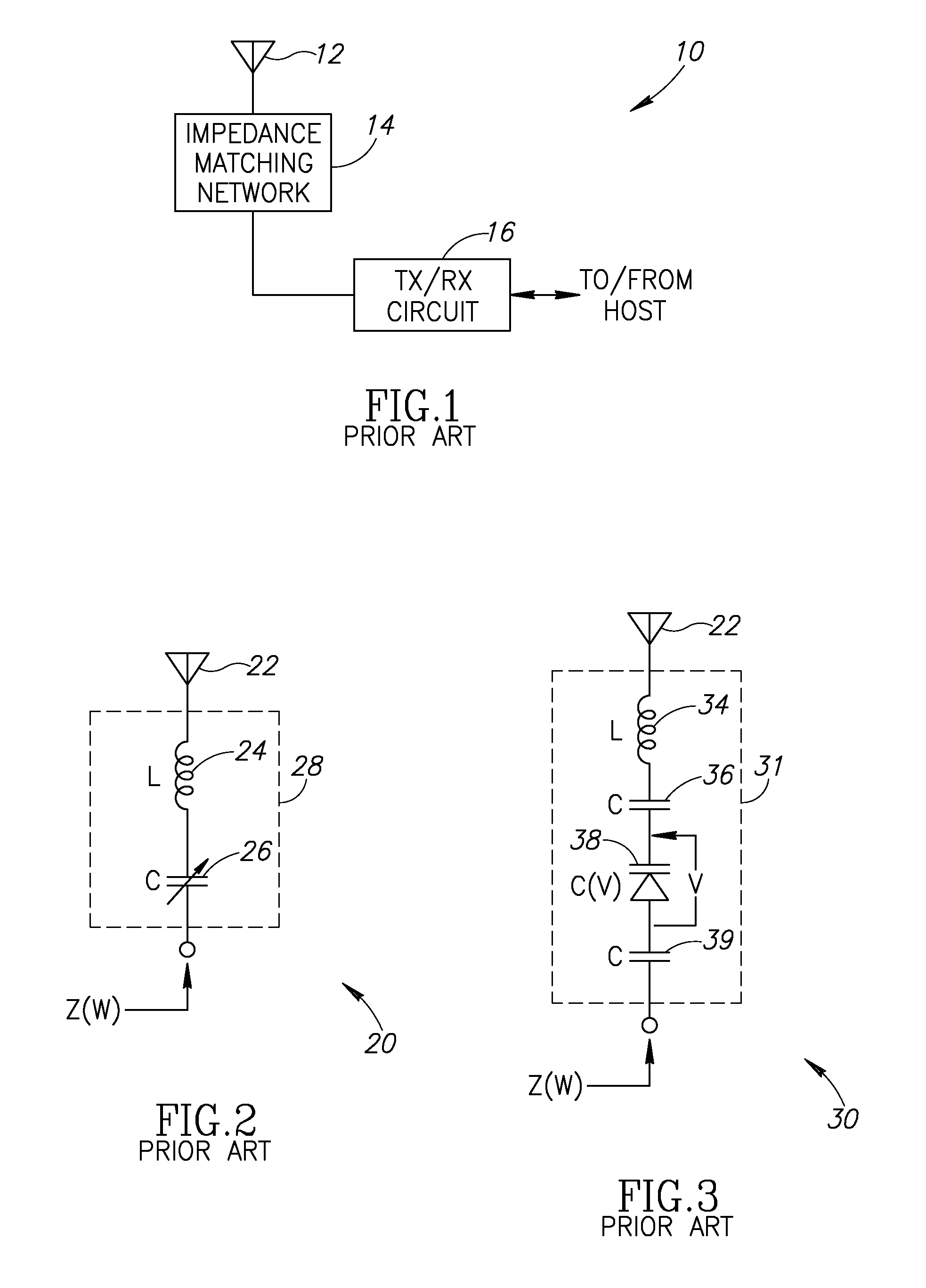 Digitally controlled antenna tuning circuit for radio frequency receivers