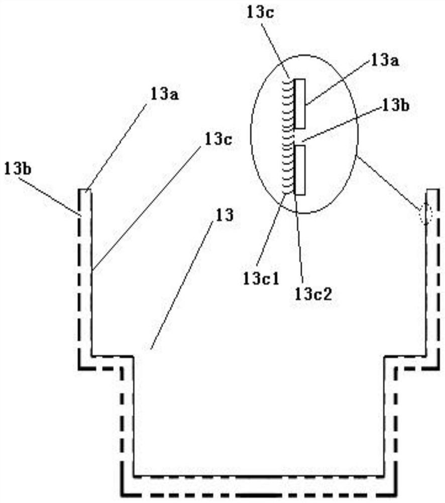 Air purification device based on biomass protein graphene nano composite material