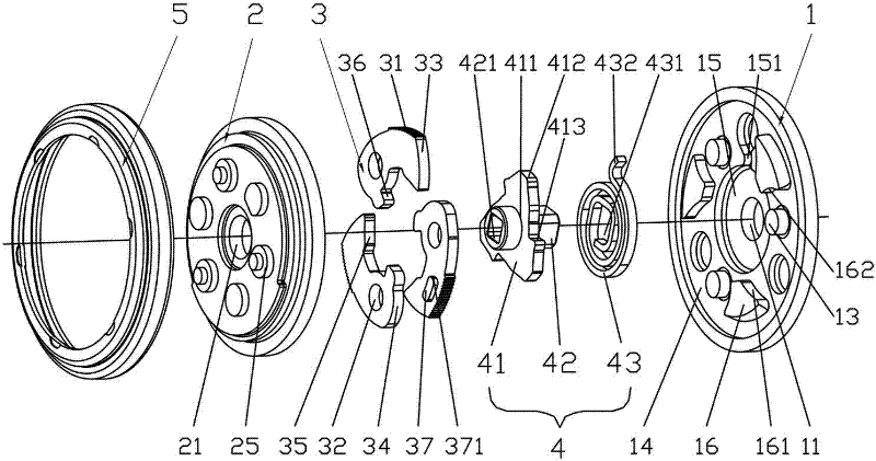 Angle regulator of car seat