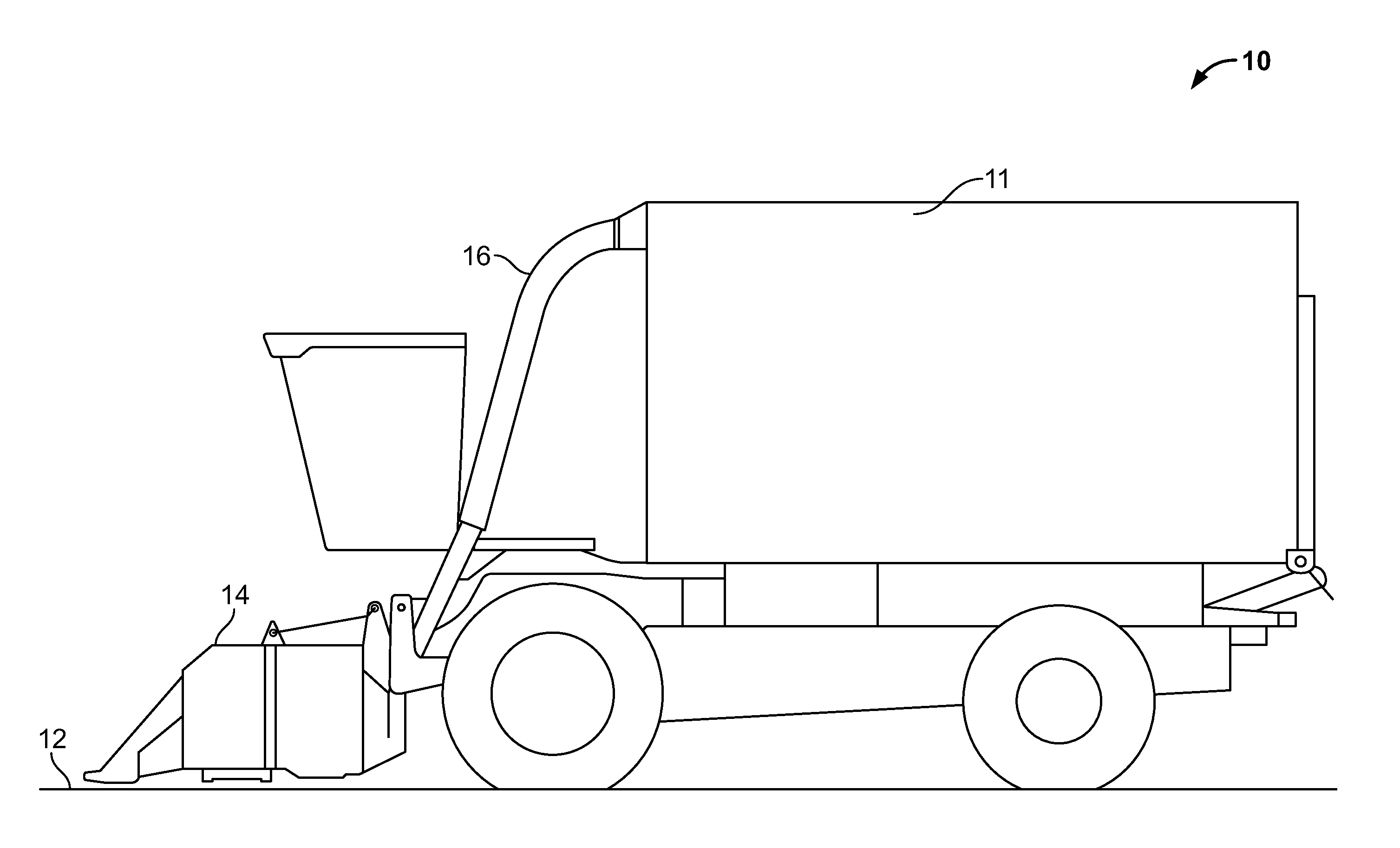 Implement height control adjustment on agricultural vehicles