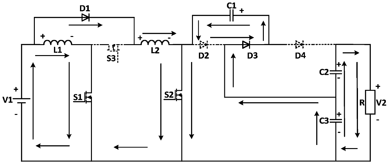 DC/DC converter for electric vehicle high-power charging device