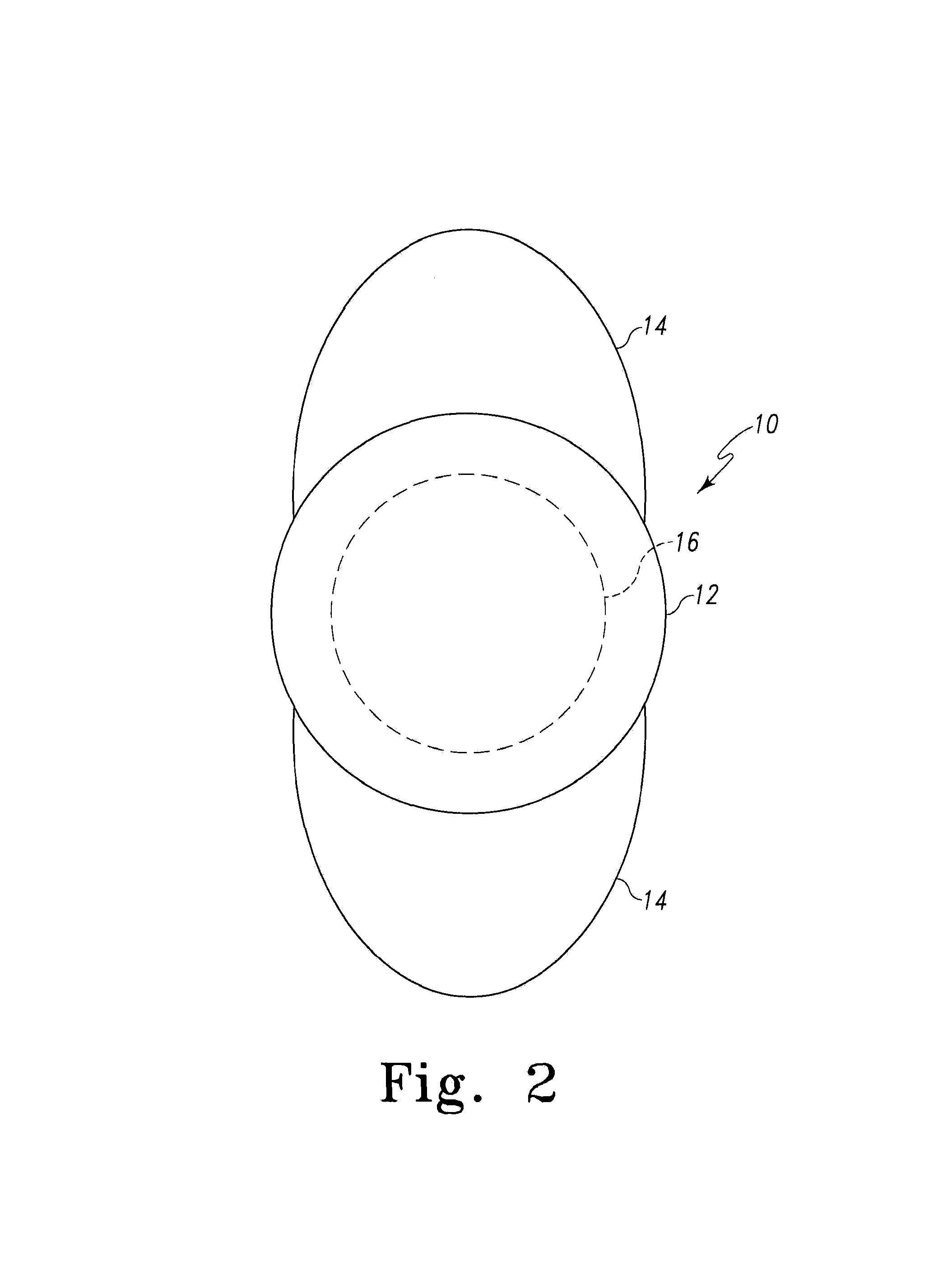Interfacial refraction accommodating lens (IRAL)