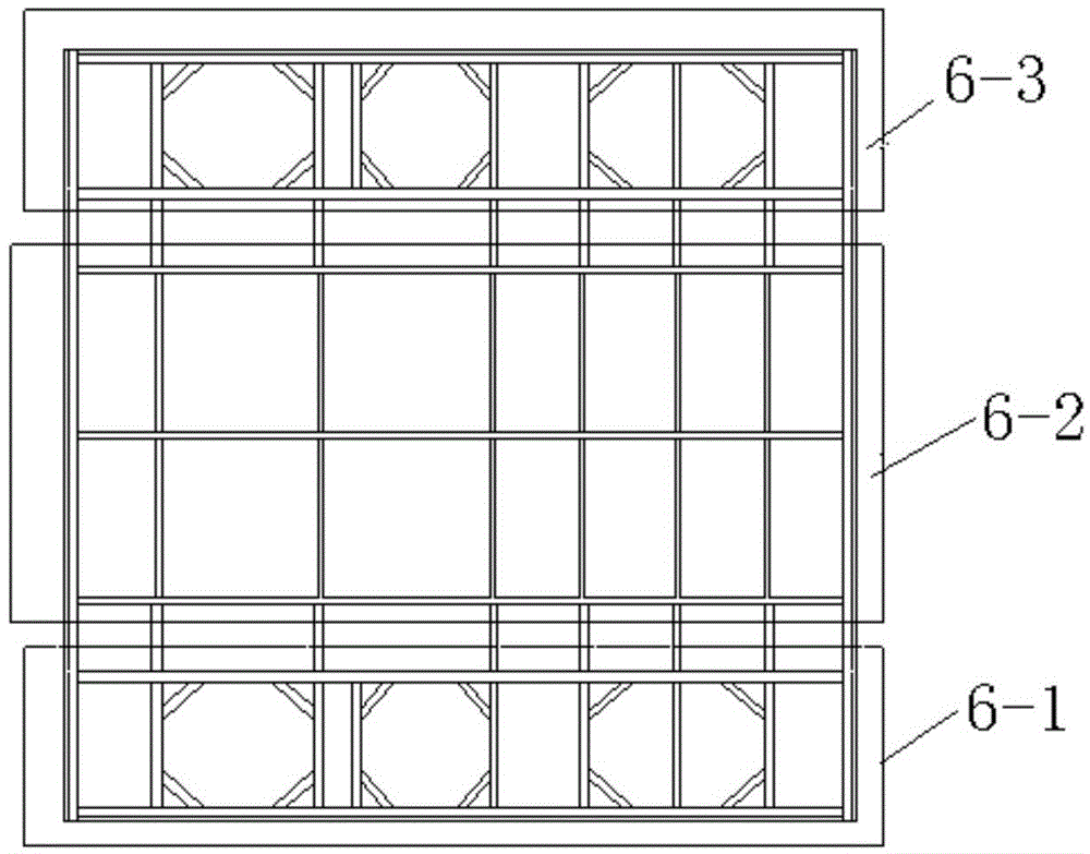 A method for installation and construction of special-shaped leg column support