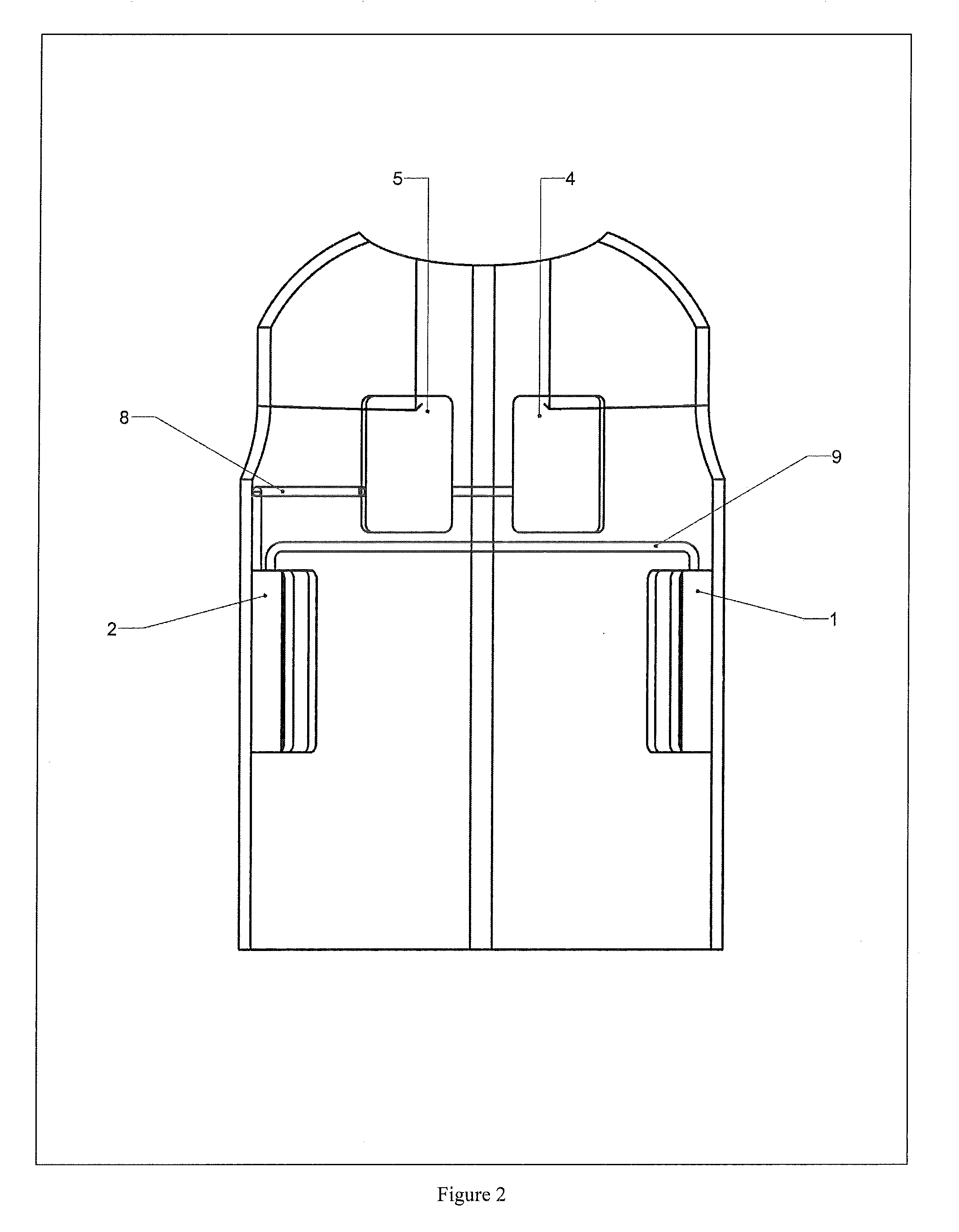 Method and system for a wearable defibrillator