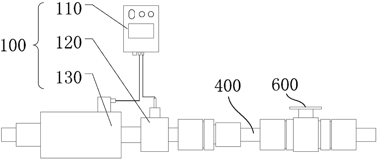 Air pressure monitoring device and water treatment system for SF6 equipment