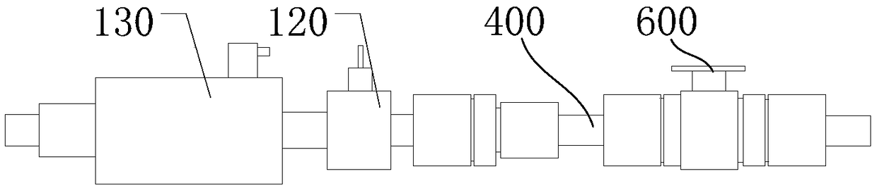 Air pressure monitoring device and water treatment system for SF6 equipment