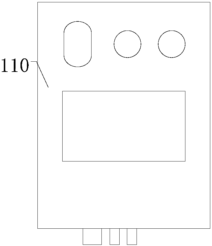 Air pressure monitoring device and water treatment system for SF6 equipment