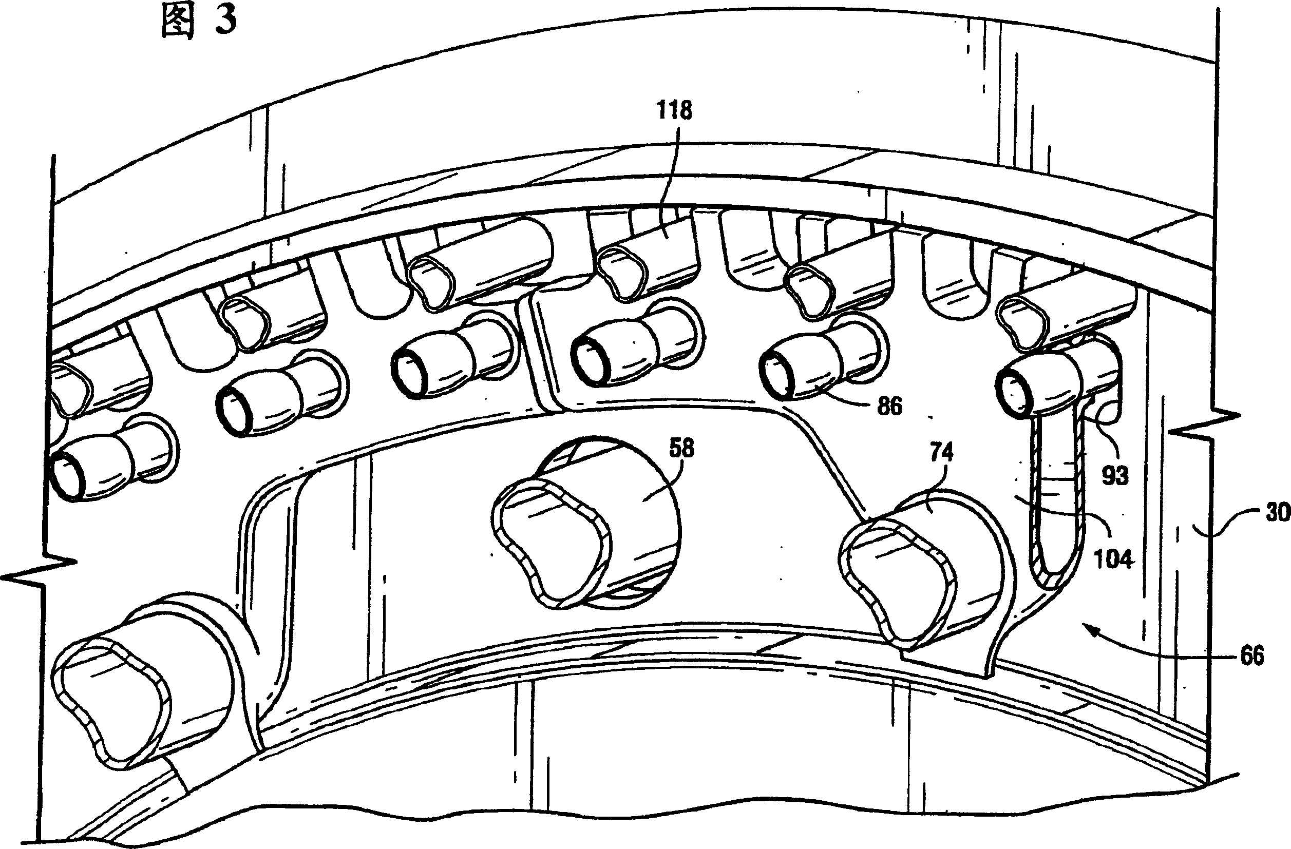 Cooling system for gas turbine