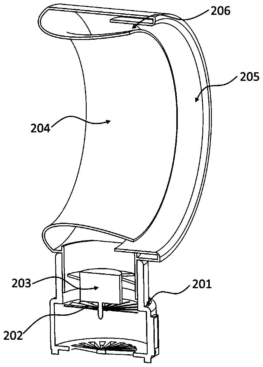 A collection method for an underwater collection robot that prevents the entanglement of aquatic plants