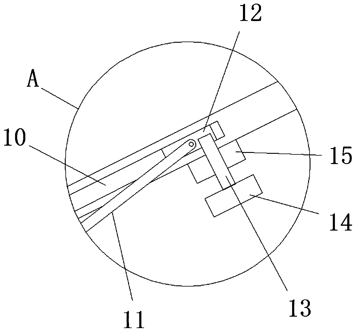 High-efficiency waste slag digging-conveying integrated device for steelmaking in metallurgical plant