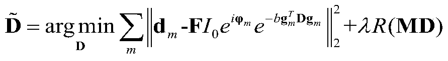 Denoising method and system for magnetic resonance diffusion tensor imaging