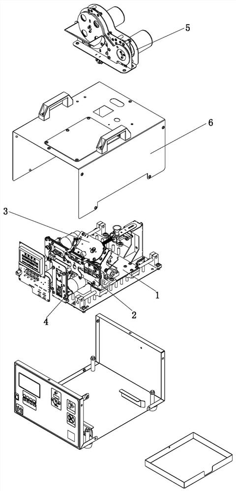 Automatic wire-stripping crimping tubular terminal machine