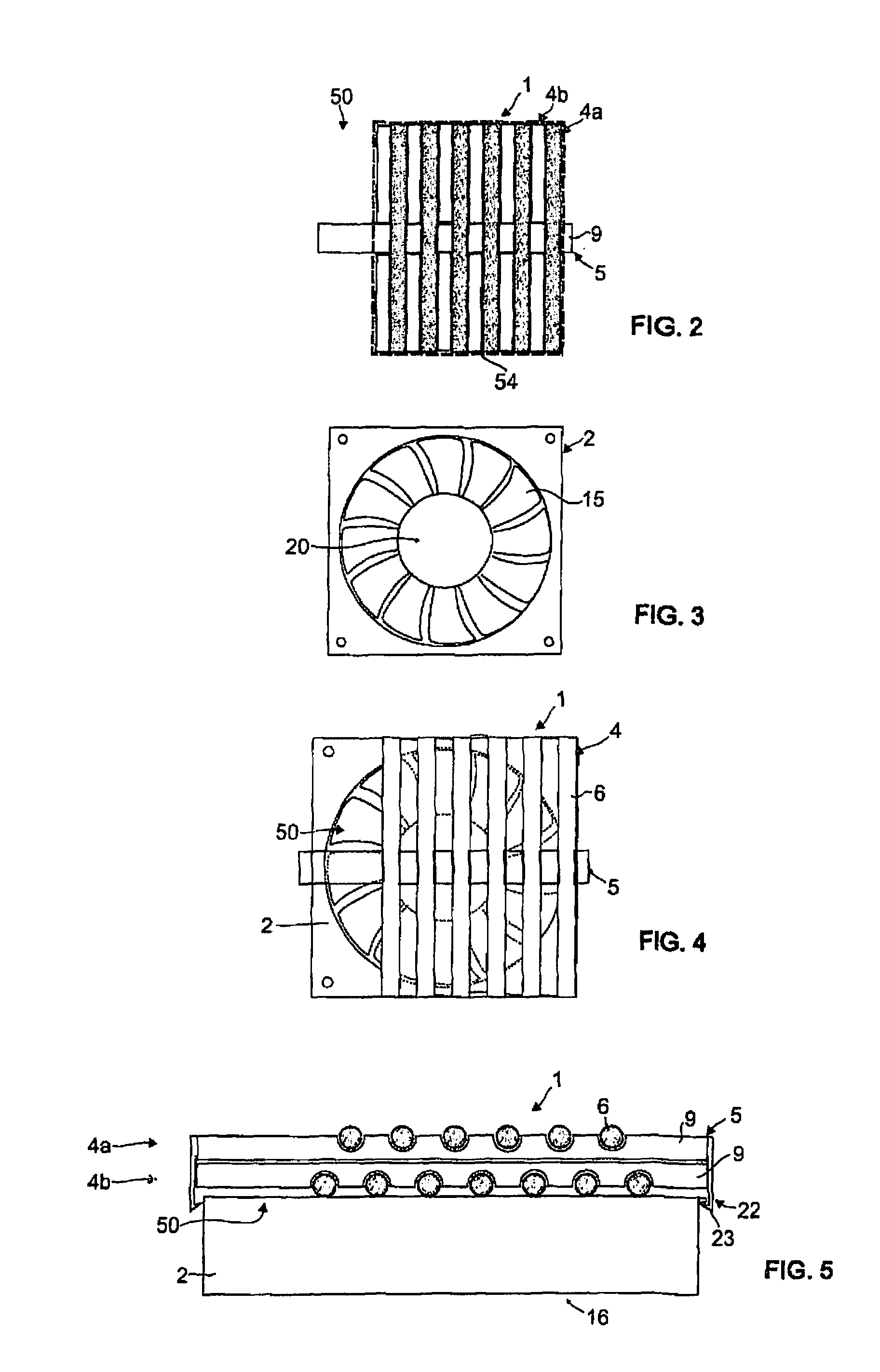 Cooling air cleaner of an electronic device