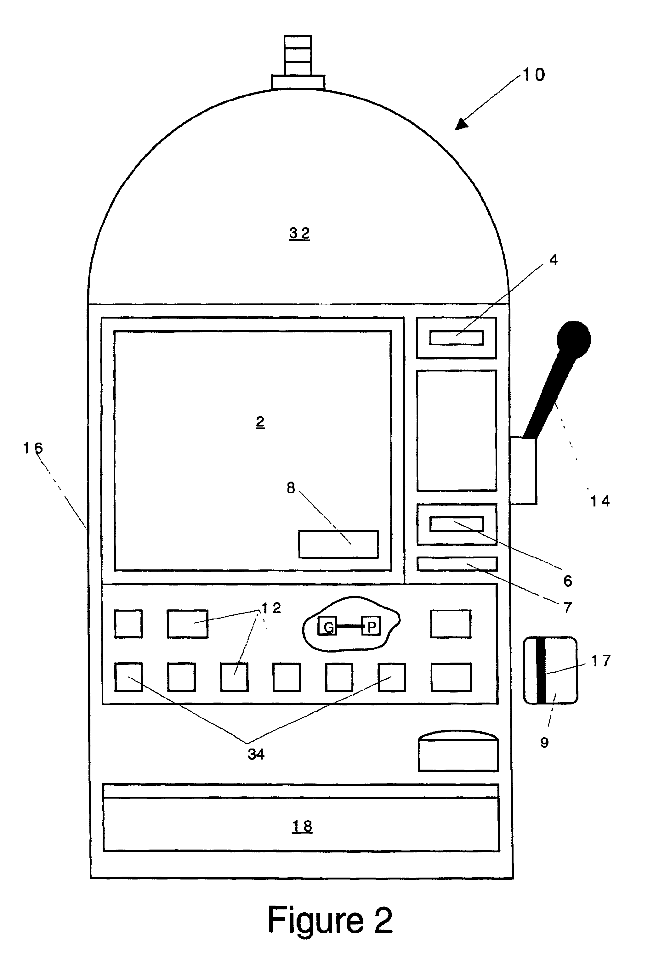 Gaming device and method