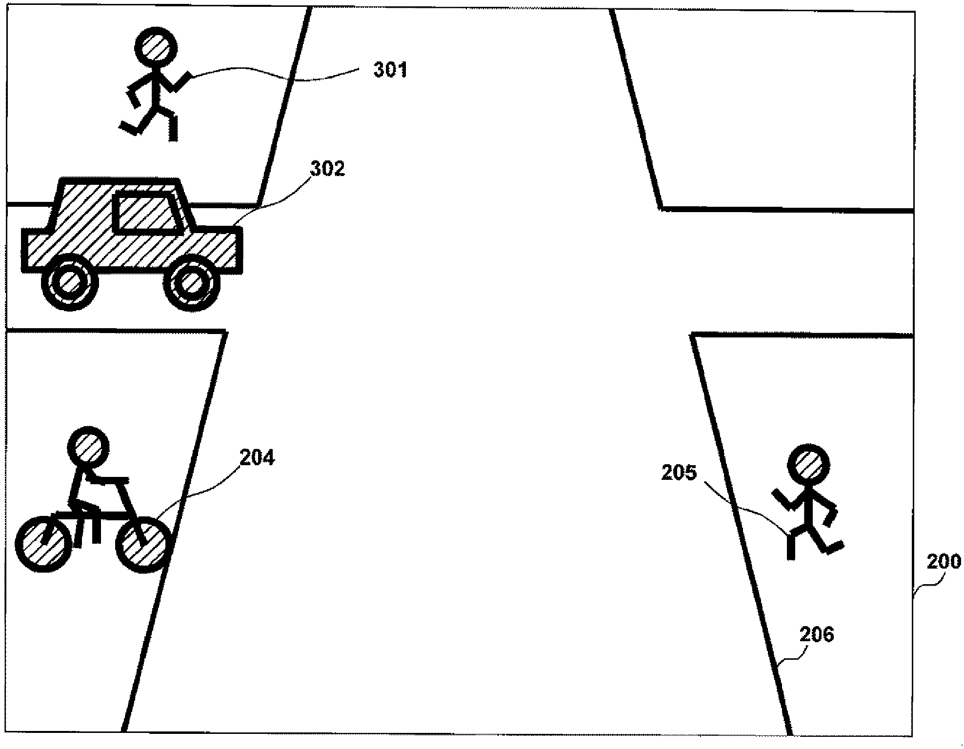 Vehicle collision risk prediction apparatus