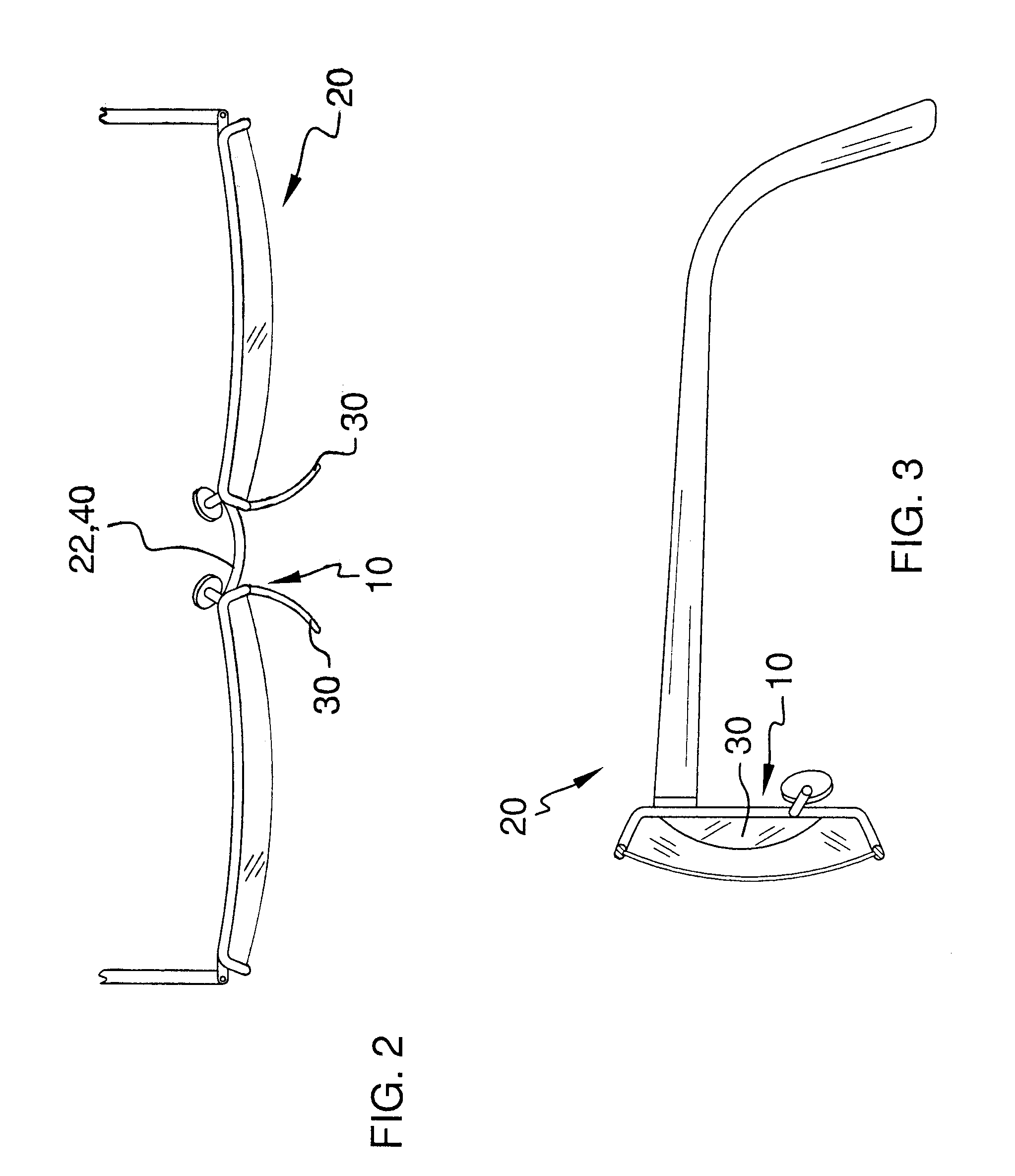 Side-view mirror attachment for spectacles