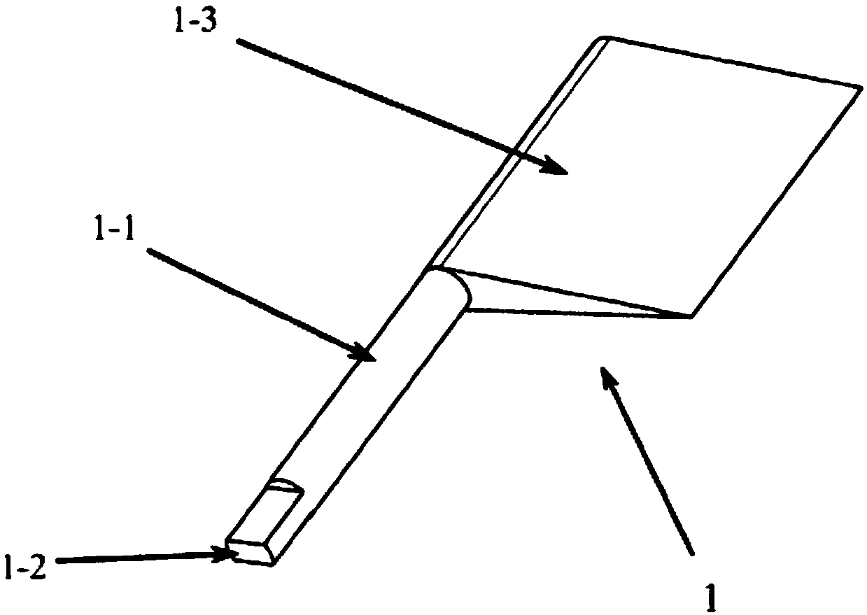 Free-flying model rudder surface deflection device