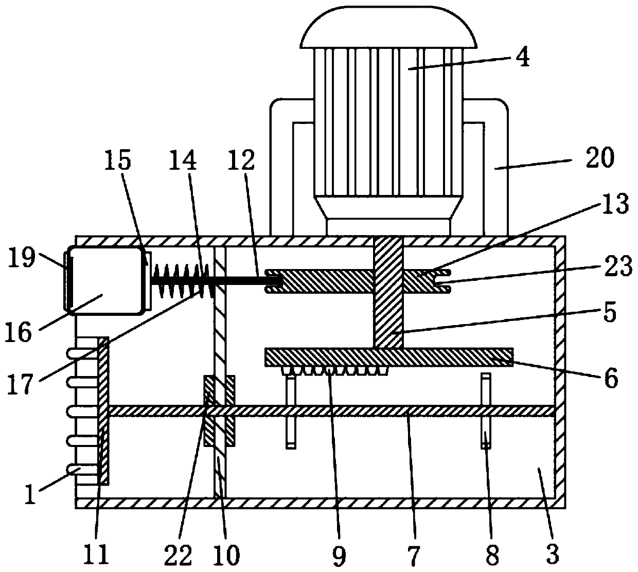 Distributed leg and foot cramp physiotherapy device