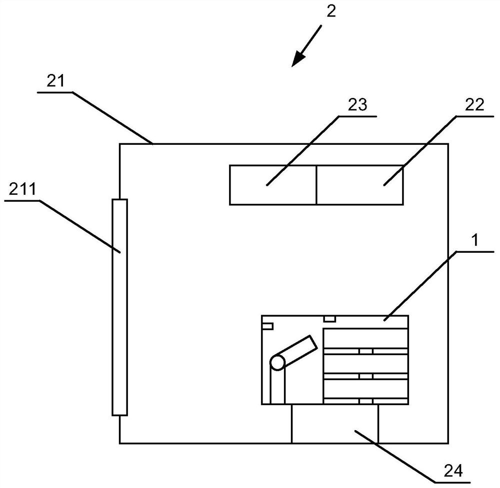 Hard disk storage device, hard disk transportation device, hard disk destroying device, control method and system of hard disk destroying device, electronic equipment and computer readable storage medium