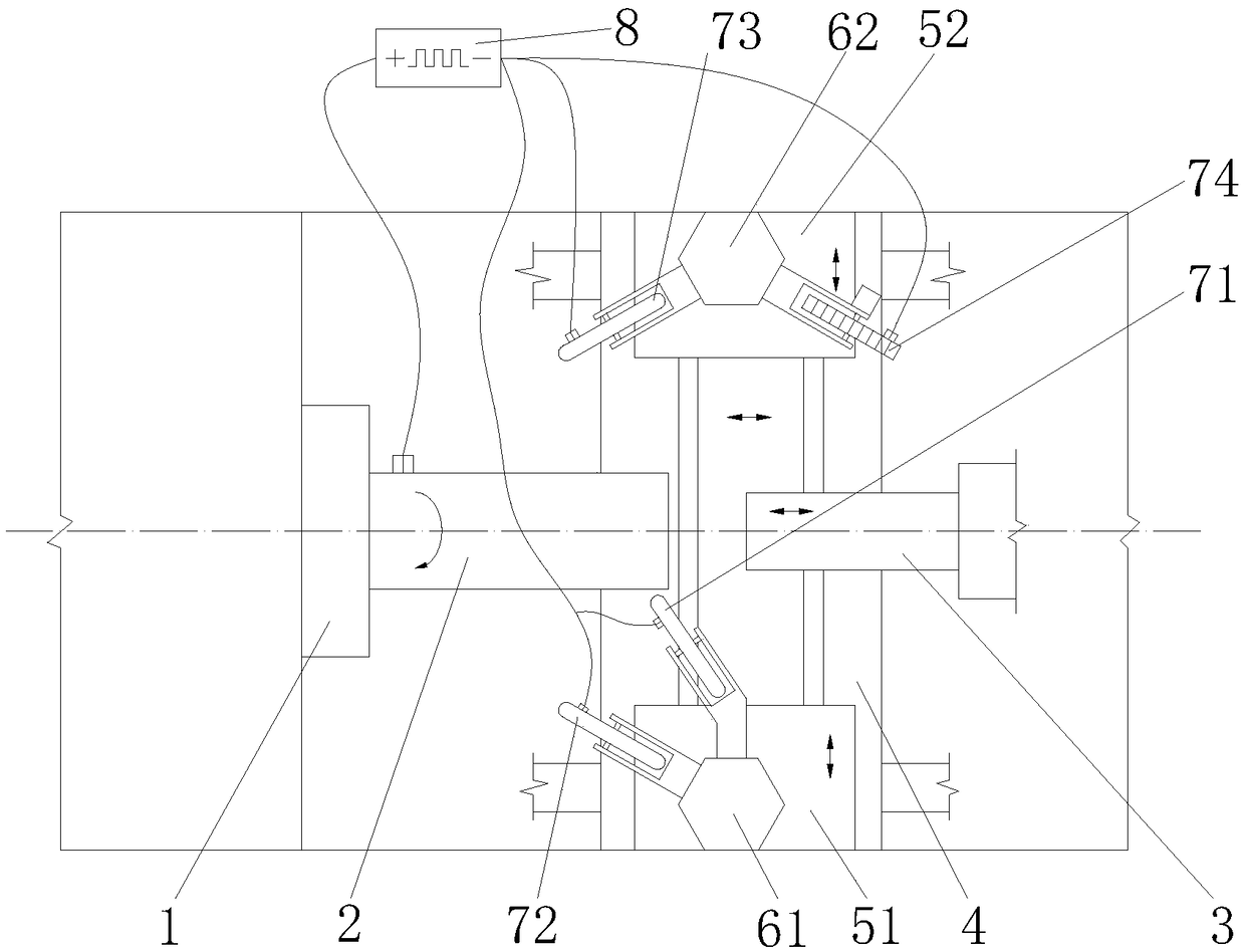 Preparation method of cup-shaped flexible wheel and device thereof