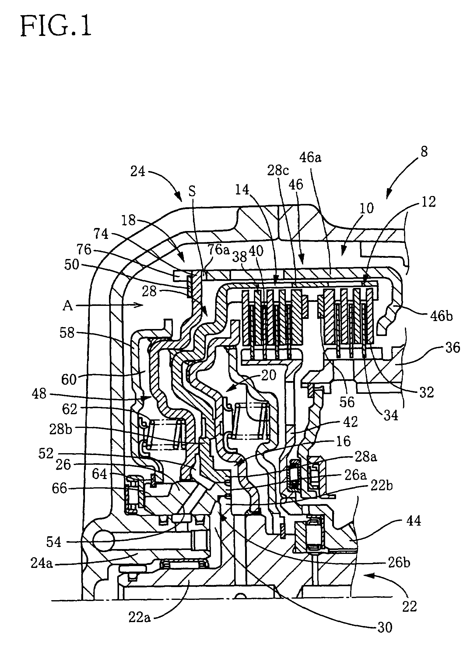 Piston for automatic transmission