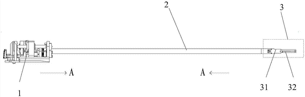 Surgical instrument for minimally invasive surgical robot and minimally invasive surgical robot