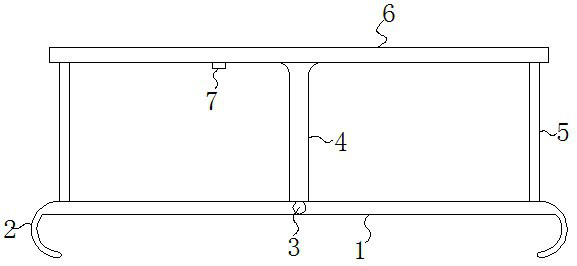 Disposable mine collector of marshalling mine car and use method of disposable mine collector