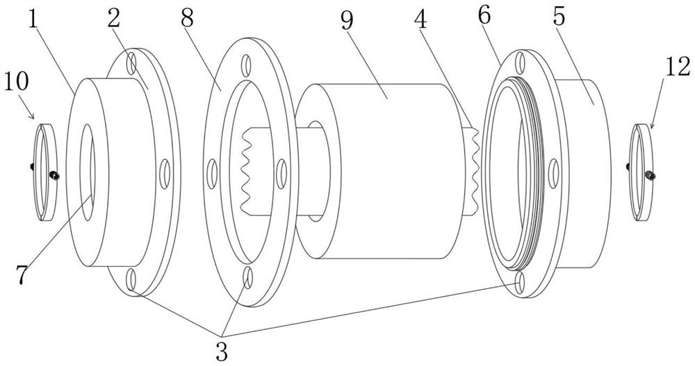 Sealing ring for polyferric sulfate reaction kettle and working method