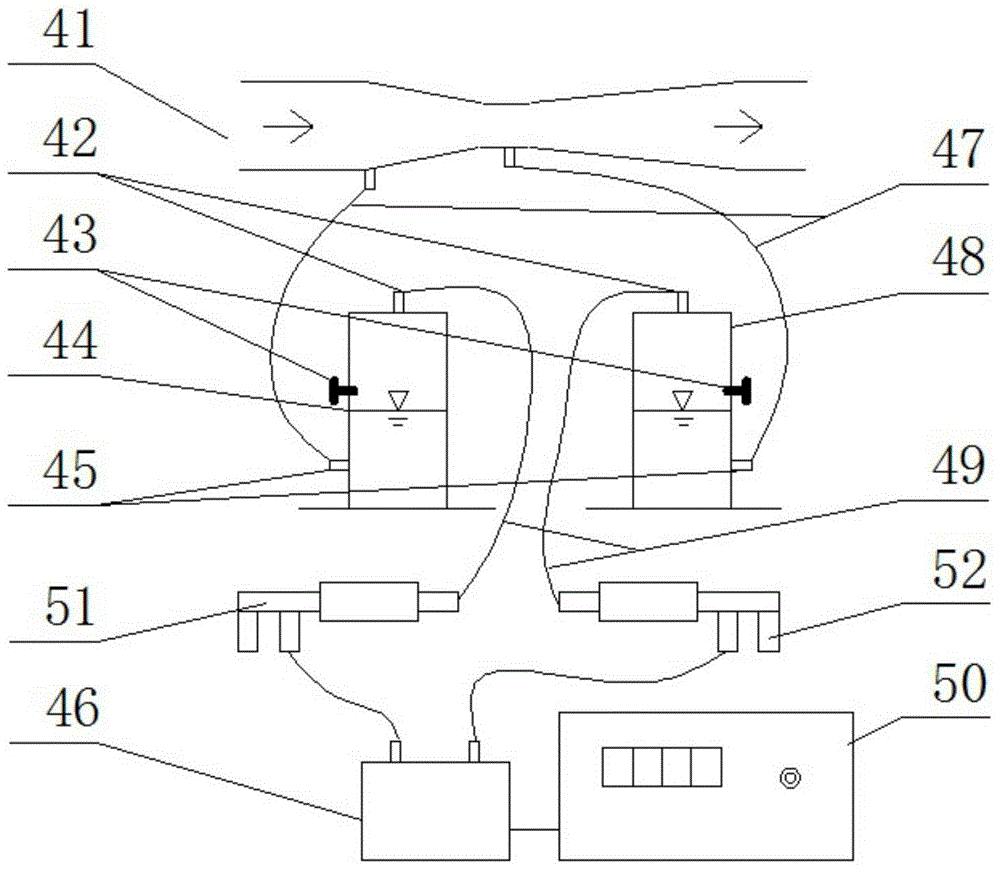 Self-circulation Bernoulli experimental device with teaching effect flow digital display function