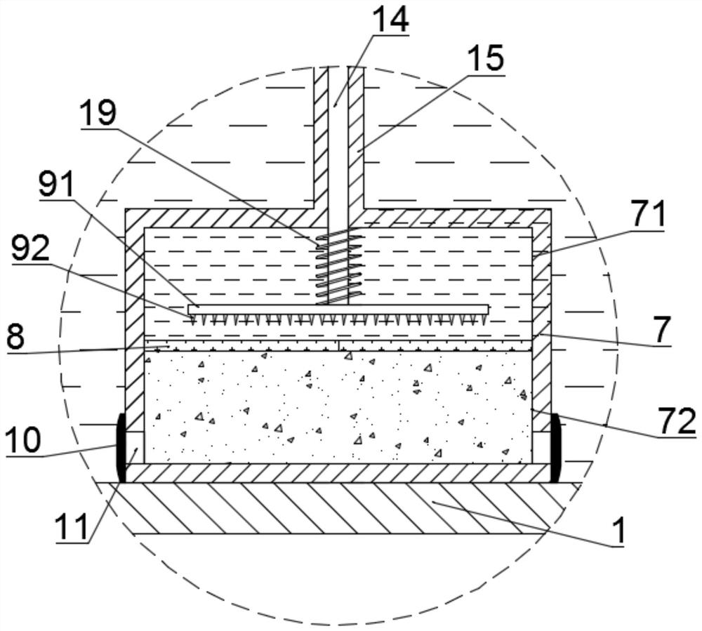 Filling mechanism for electronic cigarette tar atomized liquid