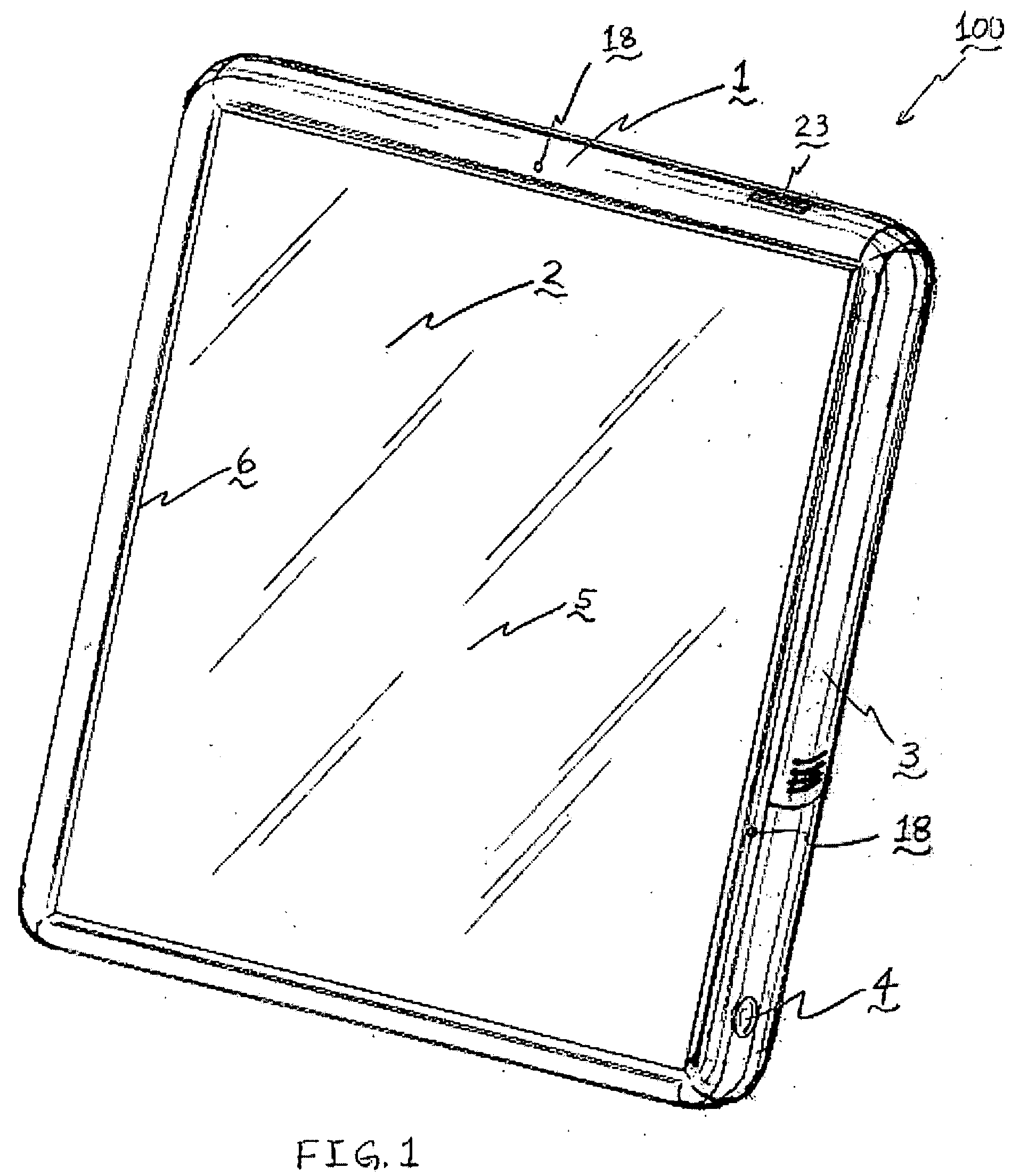 Electronic tablet