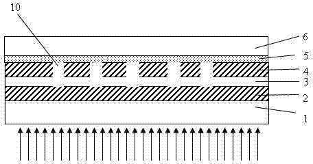 Method for manufacturing solar thin film light transmitting component