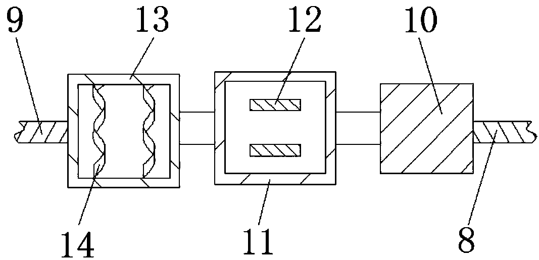 Environment-friendly chemical reaction kettle device with tail gas collection function