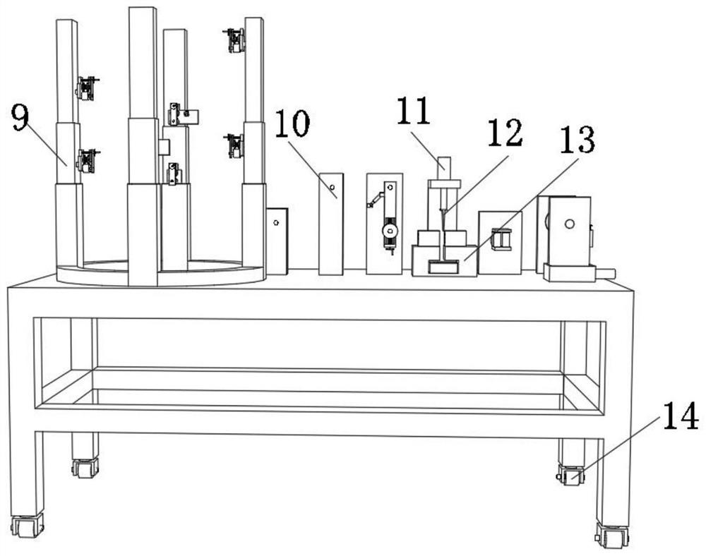 High-efficiency wiring device for wire and cable processing