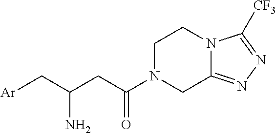 Process for the production of sitagliptin