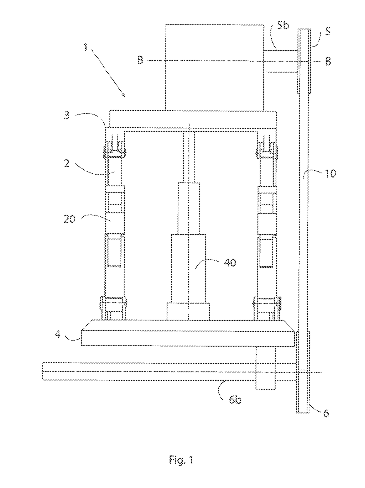 A device for locking a belt at predetermined belt tension