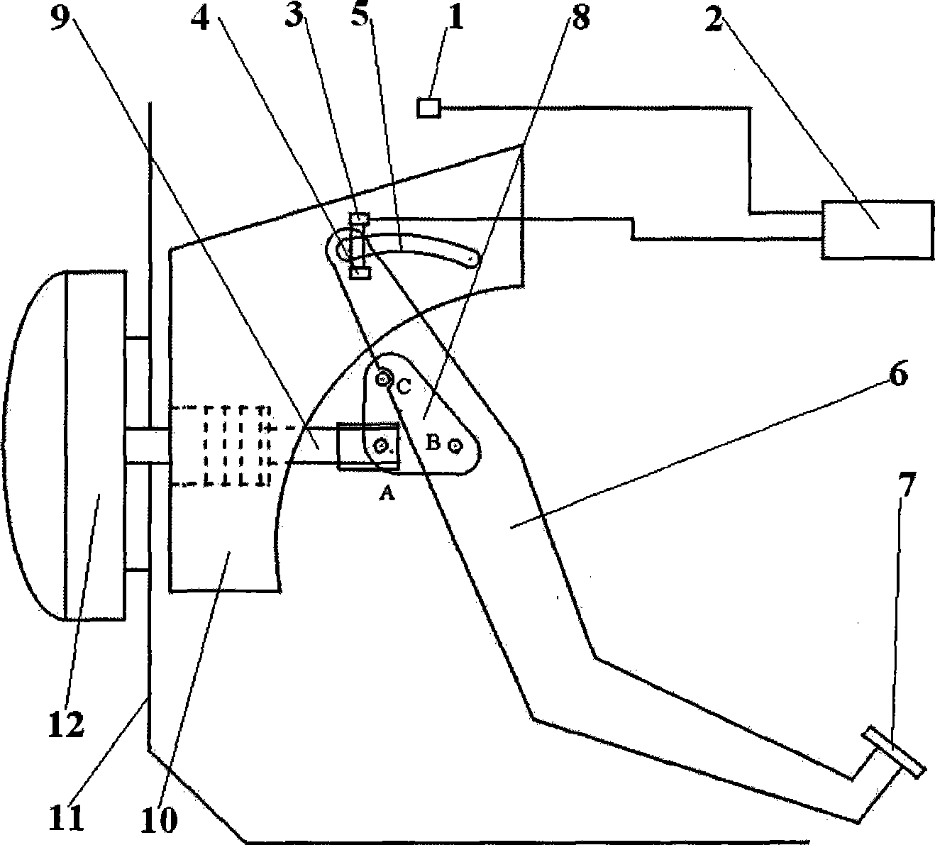 Brake treadle apparatus of automobile and security protection method thereof