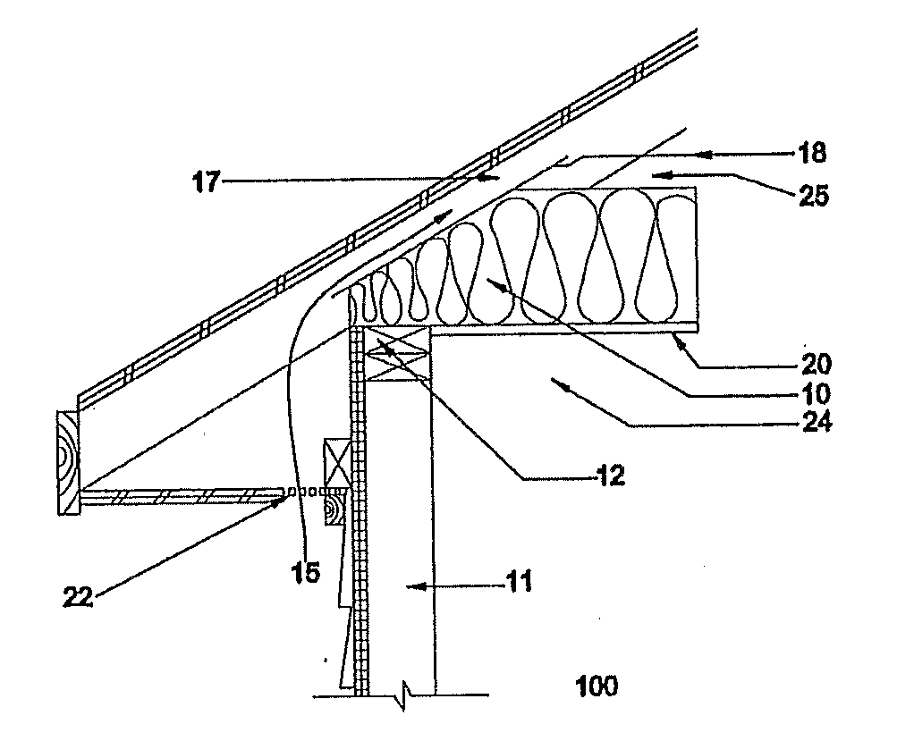 Attic and wall insulation with desiccant