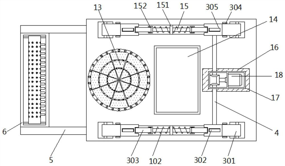 A hull derusting and painting equipment