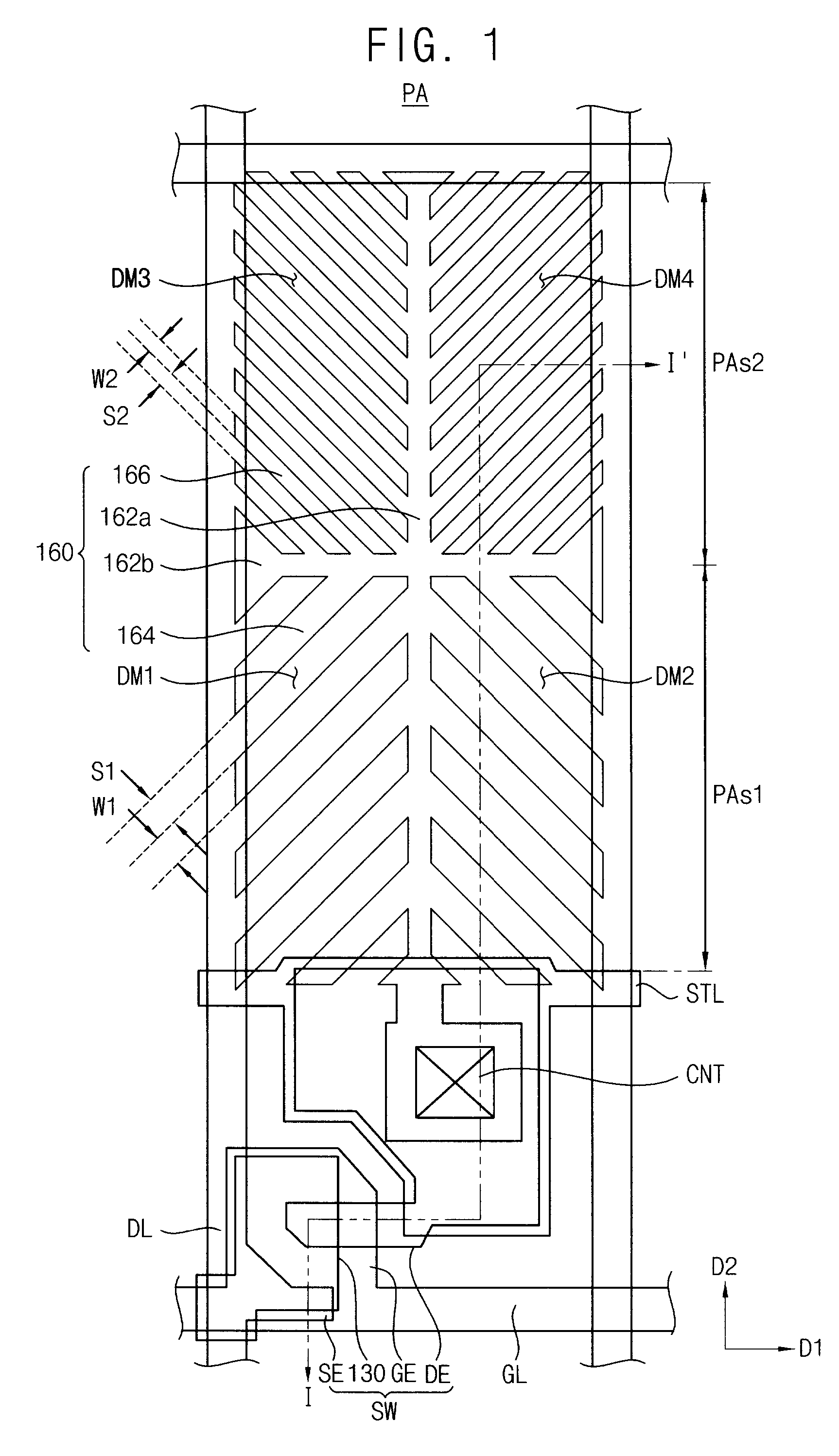 Display substrate, liquid crystal display panel having the same, and method of manufacturing the liquid crystal display panel