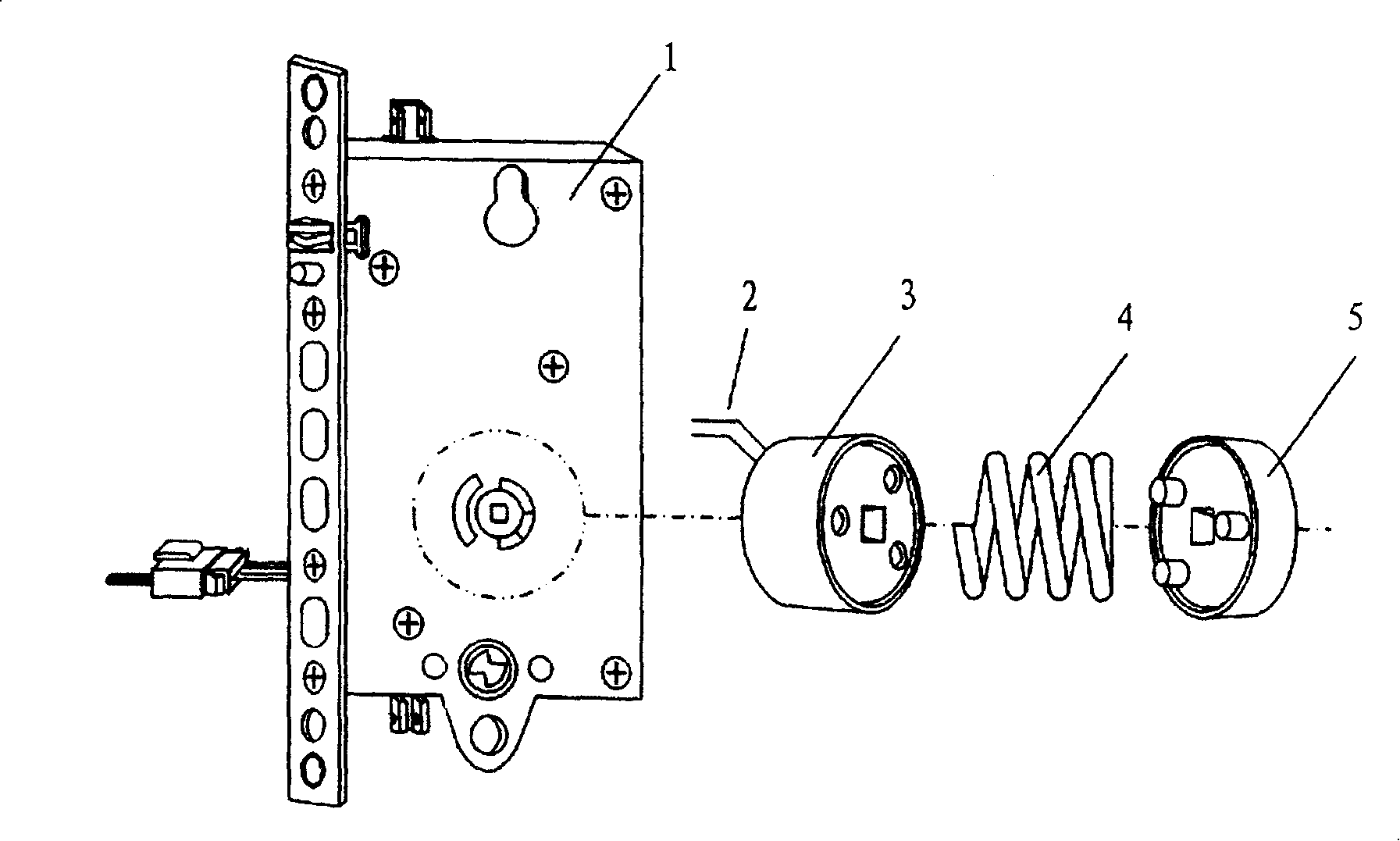 Radio frequency smart card computer lock