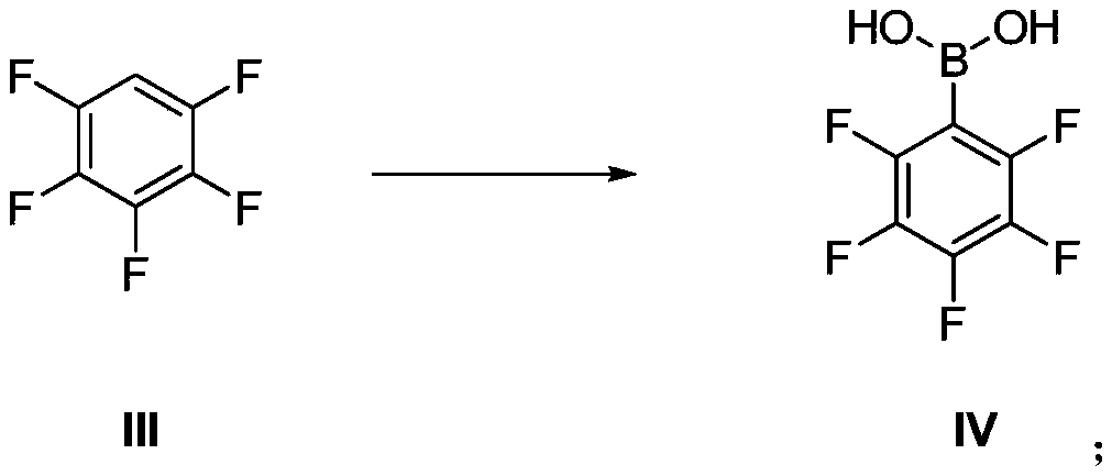 A kind of preparation method of pentafluorophenol