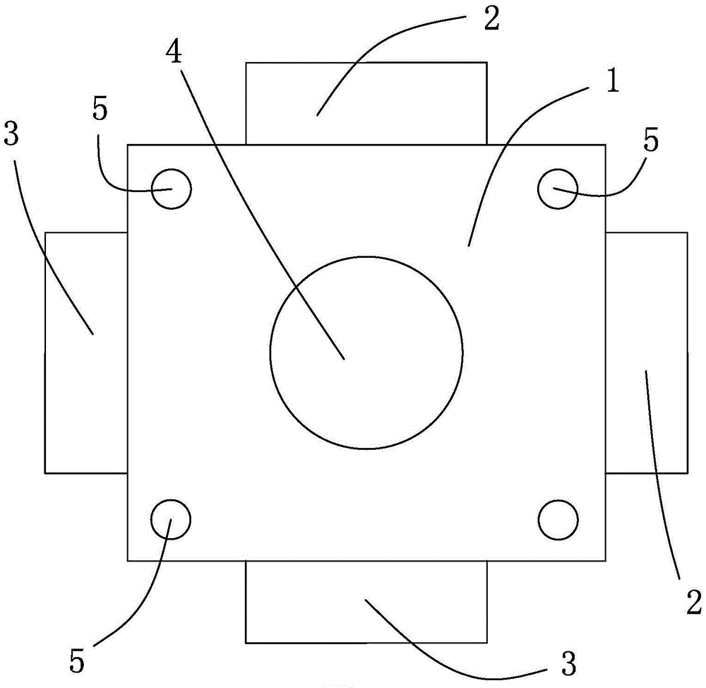 Construction method of connected slope protection brick slope protection